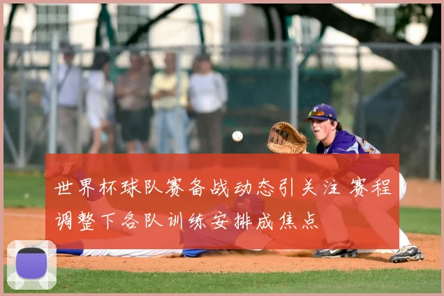 世界杯球队赛备战动态引关注 赛程调整下各队训练安排成焦点
